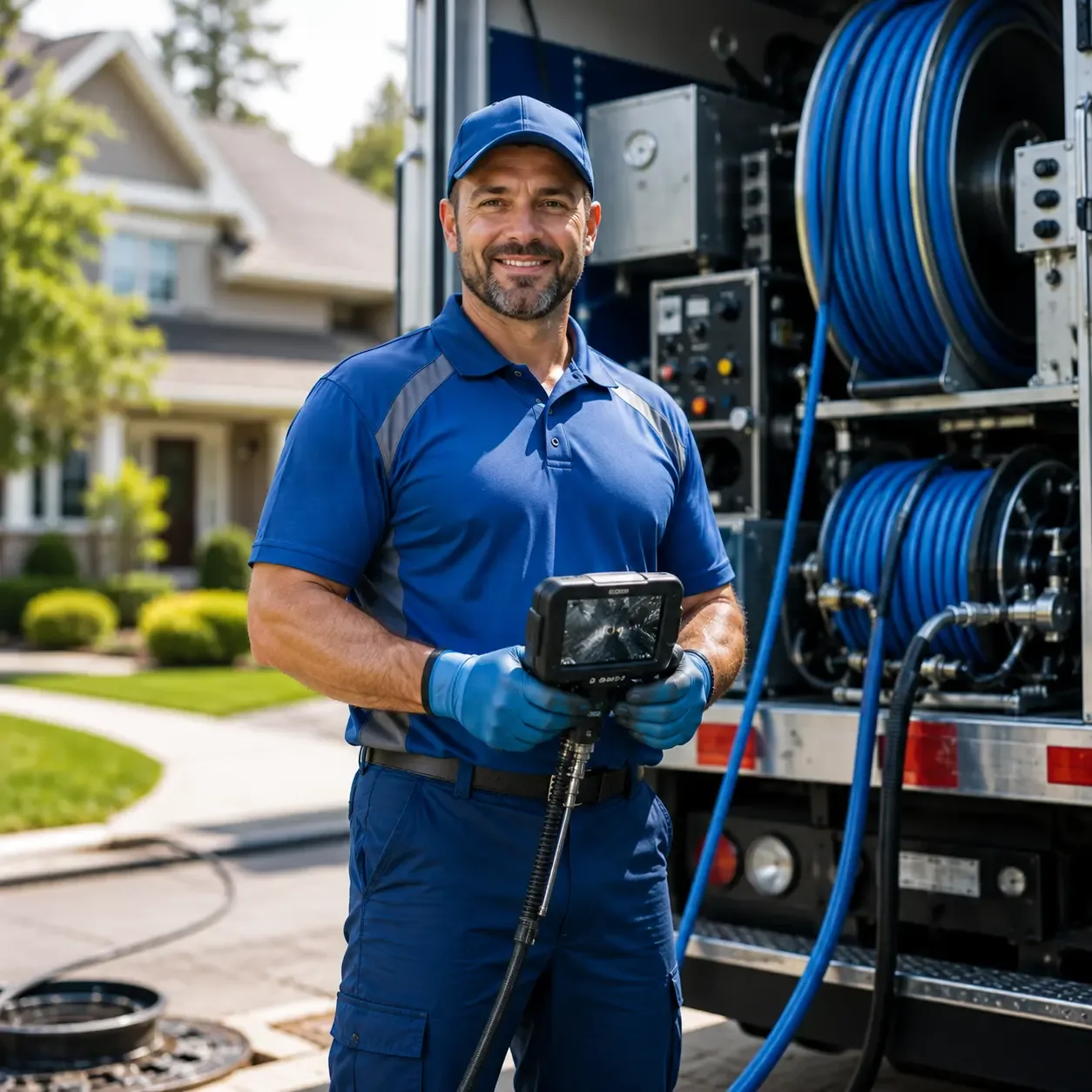 Local outdoor drain cleaning specialists in Hanston, KS